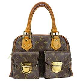 Louis Vuitton-Sac à main Monogram Louis Vuitton-Marron