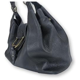 Gucci-Gucci Black Leather Tote Bag-Black