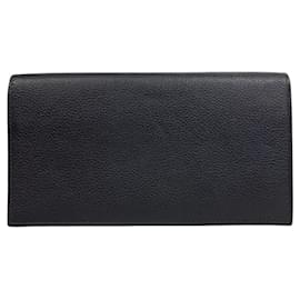 Hermès-Hermes Citizen Twill Long Coin Purse-Black