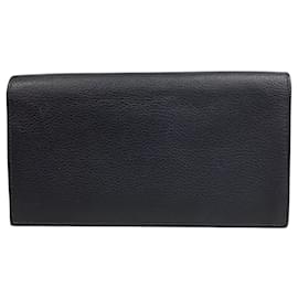 Hermès-Hermes Citizen Twill Long Coin Purse-Black