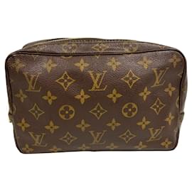 Louis Vuitton-Sac à main Monogram Louis Vuitton-Marron,Monogramme