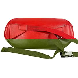 Louis Vuitton-Louis Vuitton Red Epi Leather Sling Bag-Red