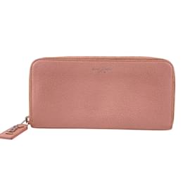 Saint Laurent-Saint Laurent Beige Long Wallet-Beige