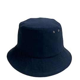 Christian Dior-Christian Dior Navy Bucket Hat-Navy blue