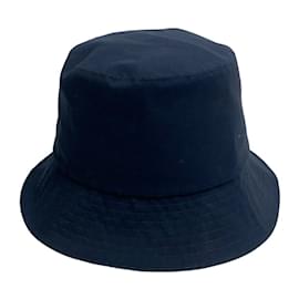 Christian Dior-Chapeau seau bleu marine Christian Dior-Bleu Marine