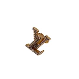 Louis Vuitton-Boucles d'oreilles en or Louis Vuitton-Doré