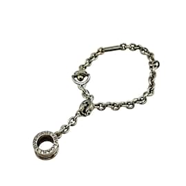 Bulgari-Bvlgari B.zero1 Silver Charm Bracelet-Silvery