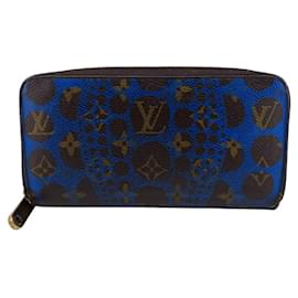 Louis Vuitton-Louis Vuitton Long Wallet-Brown,Blue