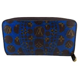 Louis Vuitton-Louis Vuitton Long Wallet-Brown,Blue