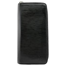 Louis Vuitton-Louis Vuitton Epi Leather Long Wallet-Black