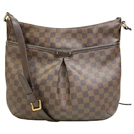 Louis Vuitton-Sac à épaule Louis Vuitton Damier Bloomsbury GM-Marron
