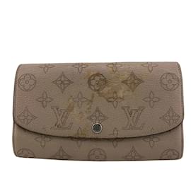 Louis Vuitton-Louis Vuitton Mahina Long Wallet-Beige