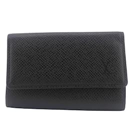 Louis Vuitton-Étui à clés Taiga Louis Vuitton-Gris