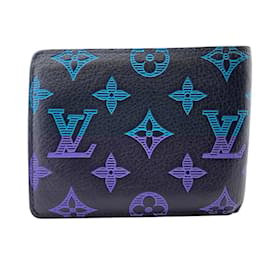 Louis Vuitton-Louis Vuitton Bi-Fold Wallet-Blue,Navy blue