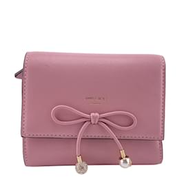 Jimmy Choo-Jimmy Choo Marinda Khy Compact Wallet-Pink