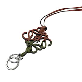 Loewe-Loewe Anagram Charm Bag Horse Rodeo Brown-Brown