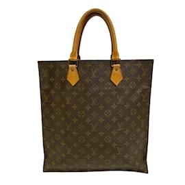 Louis Vuitton-Sac tote Monogram Louis Vuitton-Marron