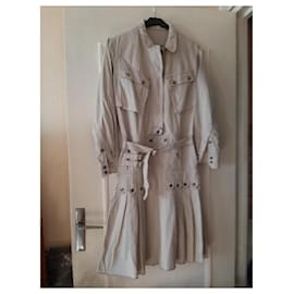 Yves Saint Laurent-Dresses-Beige