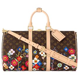 Louis Vuitton LV Keepall Murakami novo Marrom