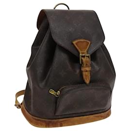 Louis Vuitton-LOUIS VUITTON Sac à dos Monogram Montsouris MM M51136 LV Auth bs24247-Monogramme