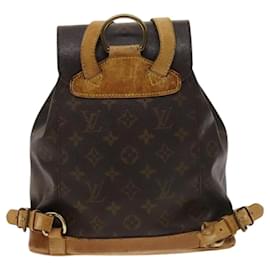 Louis Vuitton-LOUIS VUITTON Sac à dos Monogram Montsouris MM M51136 LV Auth bs24247-Monogramme