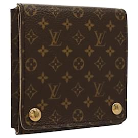 Louis Vuitton-LOUIS VUITTON Monogram Accessory Case Jewelry Box LV Auth 117767-Monogram