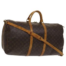 LOUIS VUITTON Monogram Keepall Bandouliere 60 Bolsa Boston M41412 LV Auth 117825 Monograma
