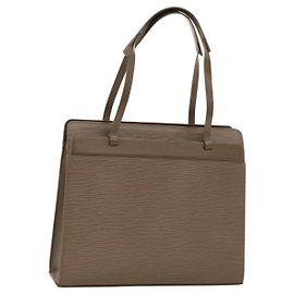 LOUIS VUITTON Bolsa Tote Epi Croisette PM Lilás M5249B LV Auth BA1188 Roxo