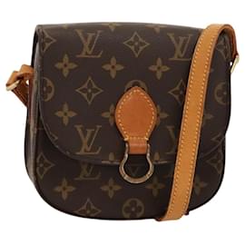 Louis Vuitton-LOUIS VUITTON Monogram Saint Cloud PM Sac à épaule M51244 LV Auth yk17901-Monogramme