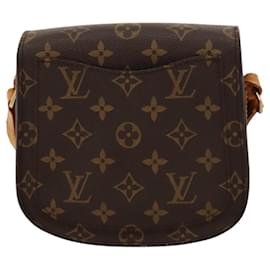 Louis Vuitton-LOUIS VUITTON Monogram Saint Cloud PM Sac à épaule M51244 LV Auth yk17901-Monogramme