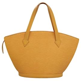 Louis Vuitton-LOUIS VUITTON Sac à main Epi Saint Jacques Jaune M52279 LV Auth 117860-Jaune