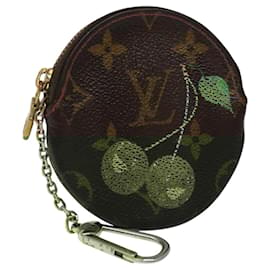 Louis Vuitton-LOUIS VUITTON Monogram Cherry Porte Monnaie Ron Coin Purse M95043 LV Auth 116581-Monogram