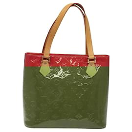 Louis Vuitton-LOUIS VUITTON Monogram Vernis Sac à Main Houston Fran Boise M9135F LV Auth 118019-Autre