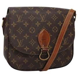 Louis Vuitton-LOUIS VUITTON Monogram Monogram Saint Cloud GM Sac à épaule M51242 Auth BA1265-Monogramme