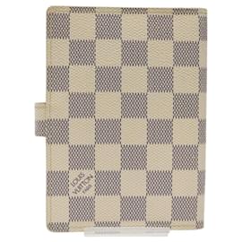 Louis Vuitton-LOUIS VUITTON Damier Azur Agenda PM Day Planner Cover R20706 LV Auth BA1096-Other