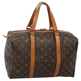 Louis Vuitton-LOUIS VUITTON Monogram Sac Souple 35 Boston Bag M41626 LV Auth KD496-Monogramme