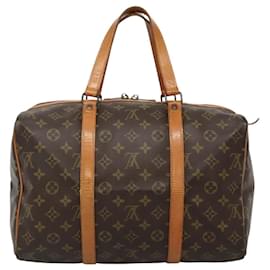 Louis Vuitton-LOUIS VUITTON Monogram Sac Souple 35 Boston Bag M41626 LV Auth KD496-Monogramme