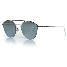 Autre Marque-Yuichi Toyama, US-016 silver sunglasses-Silvery