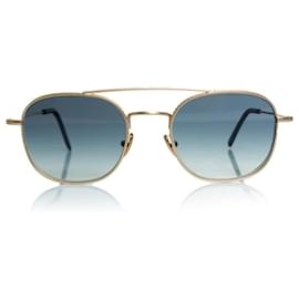 Autre Marque-L.G.R., Alagi metal gold sunglasses-Black,Golden