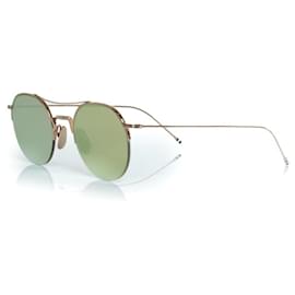 Thom Browne-Thom Browne, TB 903 A T GLD 49 sunglasses-Golden
