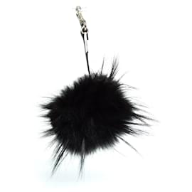 Fendi-Fendi, Bag Bug fox charm-Black,Yellow