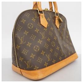 Louis Vuitton-Sac à main Alma Monogram Louis Vuitton-Marron