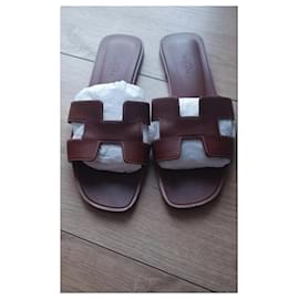 Hermès-Mules-Camel