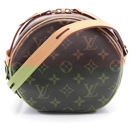 Louis Vuitton-Sac à épaule Boite Chapeau Souple PM Monogram Louis Vuitton M45578-Marron
