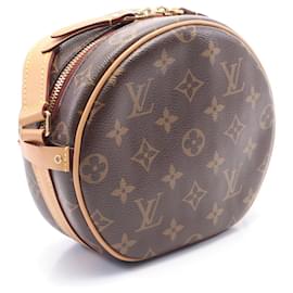 Louis Vuitton-Sac à épaule Boite Chapeau Souple PM Monogram Louis Vuitton M45578-Marron