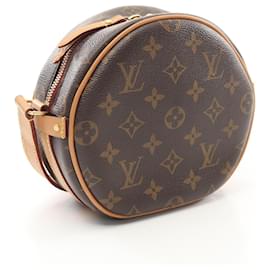 Louis Vuitton-Sac à épaule Boite Chapeau Souple PM Monogram Louis Vuitton M45578-Marron
