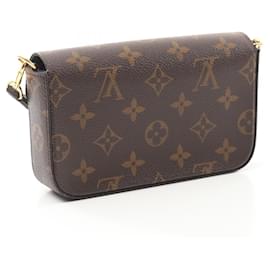 Louis Vuitton-Sac à bandoulière Louis Vuitton Monogram Multi Pochette Felicie M80091-Marron