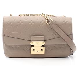 Louis Vuitton-Sac à épaule Marceau Monogram Empreinte Louis Vuitton M46199-Marron,Beige