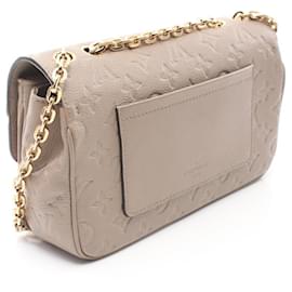 Louis Vuitton-Sac à épaule Marceau Monogram Empreinte Louis Vuitton M46199-Marron,Beige