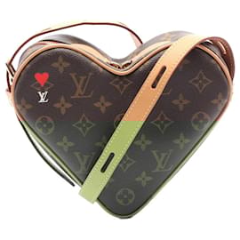 Louis Vuitton-Sac à épaule Monogram Sac Coeur Louis Vuitton M57456-Marron